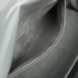 Lady Dior Grey Patent Cannage leather 2-way