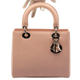 Lady Dior Pink Leather Medium