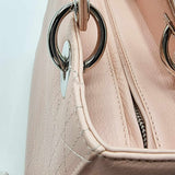 Lady Dior Pink Leather Medium