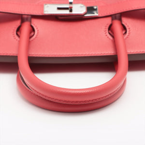 Hermes Birkin 30 Veau Epsom Bougainvillea Red Pink Palladium