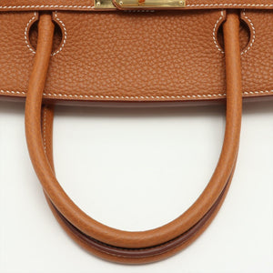 Hermes Birkin 40 Fjord Caramel Gold