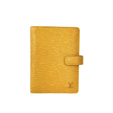 Louis Vuitton Yellow Epi Leather Agenda
