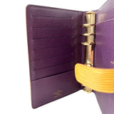Louis Vuitton Yellow Epi Leather Agenda