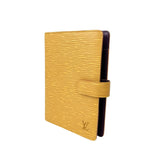 Louis Vuitton Yellow Epi Leather Medium Agenda