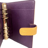 Louis Vuitton Yellow Epi Leather Medium Agenda