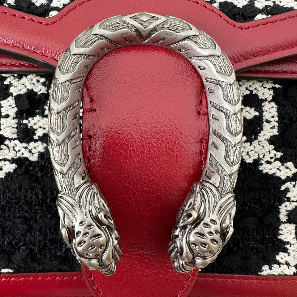 Gucci Tweed Small Dionysus Shoulder Bag