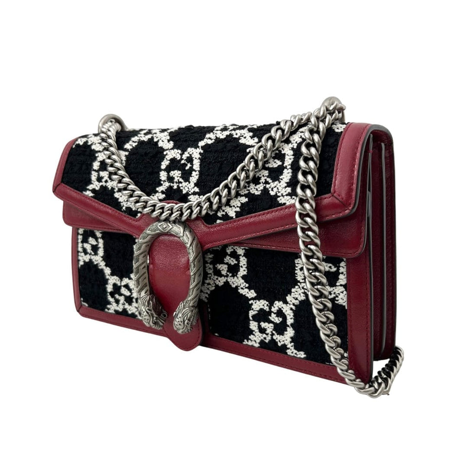 Gucci Tweed Small Dionysus Shoulder Bag