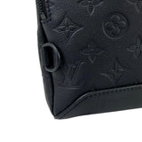 Louis Vuitton Duo Sling Bag Black Autres Toiles Monogram