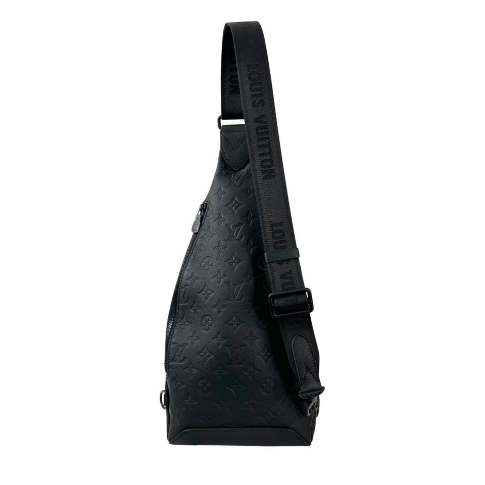 Louis Vuitton Duo Sling Bag Black Autres Toiles Monogram