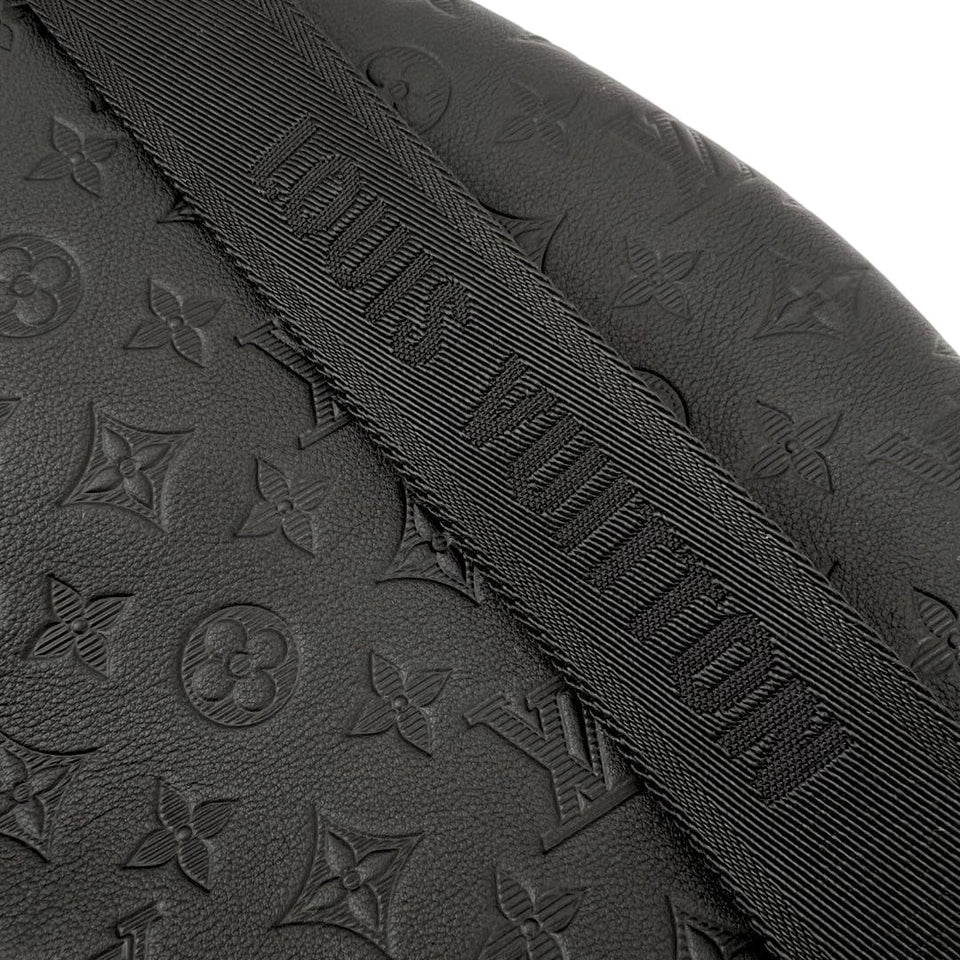 Louis Vuitton Duo Sling Bag Black Autres Toiles Monogram