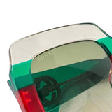 Gucci Square Gradient Sunglasses