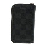 LOUIS VUITTON Damier Graphite Zippy Coin Purse Coin Purse M63076 LV Auth th3317