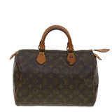 LOUIS VUITTON Monogram Speedy 30 Hand Bag M41526 LV Auth th3508
