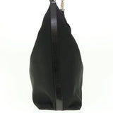 GUCCI Shoulder Bag Canvas Black  ti1009