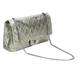 Chanel 2.55 Reissue Jumbo Gold Aged Calfskin Ruthenium