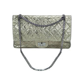 Chanel 2.55 Reissue Jumbo Gold Aged Calfskin Ruthenium
