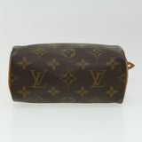 LOUIS VUITTON Monogram Mini Speedy Hand Bag M41534 LV Auth yk5468