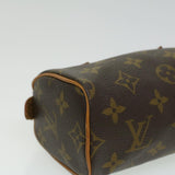 LOUIS VUITTON Monogram Mini Speedy Hand Bag M41534 LV Auth yk5468