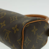LOUIS VUITTON Monogram Mini Speedy Hand Bag M41534 LV Auth yk5468