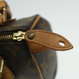 LOUIS VUITTON Monogram Mini Speedy Hand Bag M41534 LV Auth yk5468